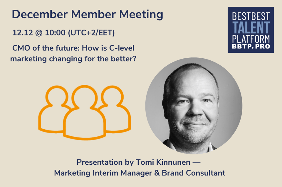 December Member Meeting Talent